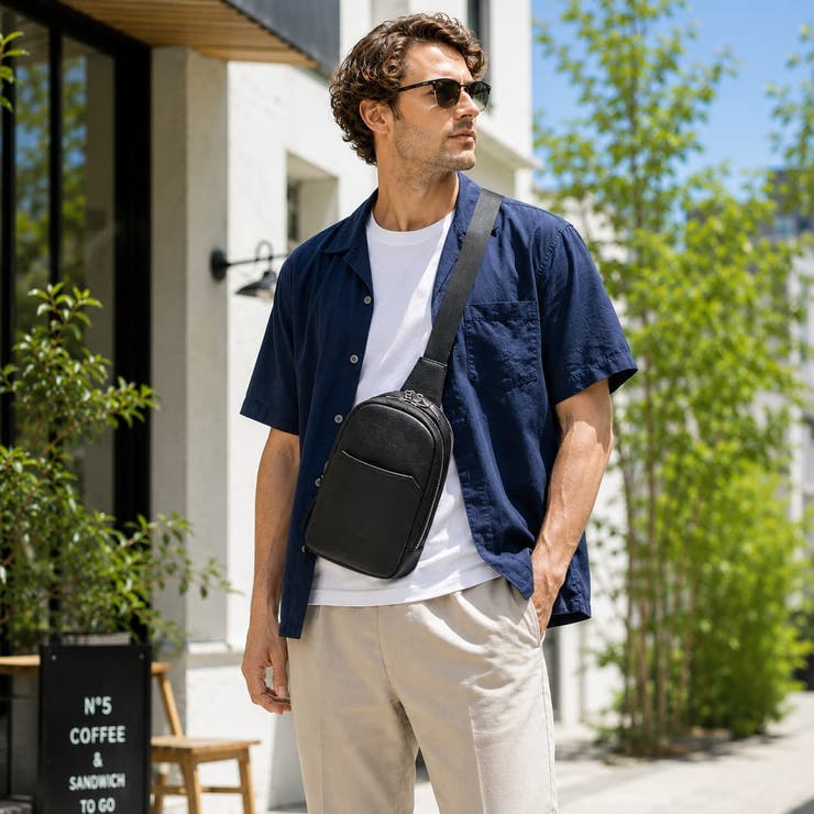 SOLATINA シュリンクボディバッグ 大容量 | Tasche Jack | 詳細画像4 