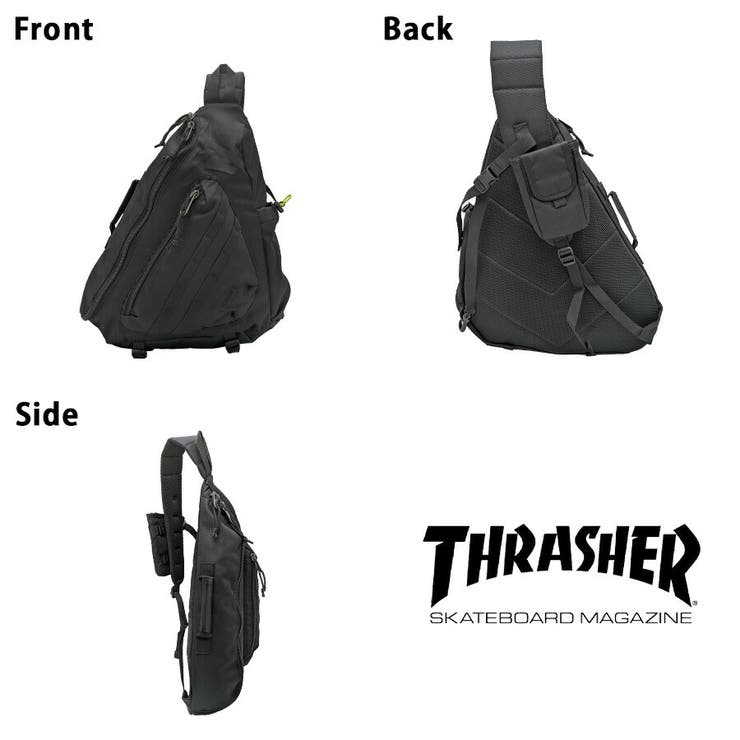 THRASHER thr296 スリングバッグ | Tasche Jack | 詳細画像6 