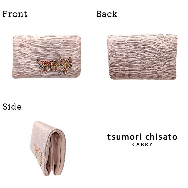 tsumorichisatoCARRY キラキラネコストーン 二つ折り財布 | Tasche Jack | 詳細画像8 