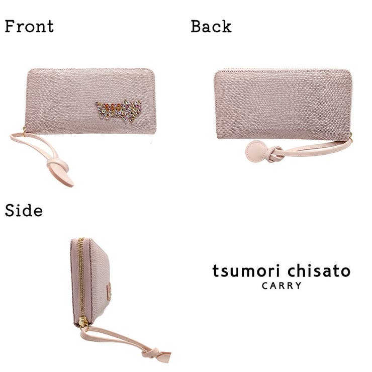 tsumorichisatoCARRY キラキラネコストーン ラウンド長財布 | Tasche Jack | 詳細画像8 