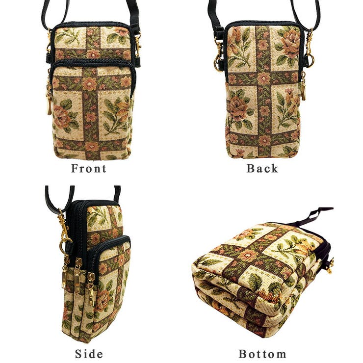 【日本製】 gobelin01 3層スマホショルダー | Tasche Jack | 詳細画像12 