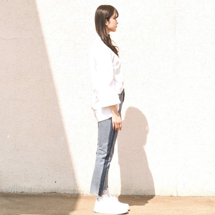 サイドラインドデニムパンツ ボトムス パンツ | TATHPHILLIA | 詳細画像10 