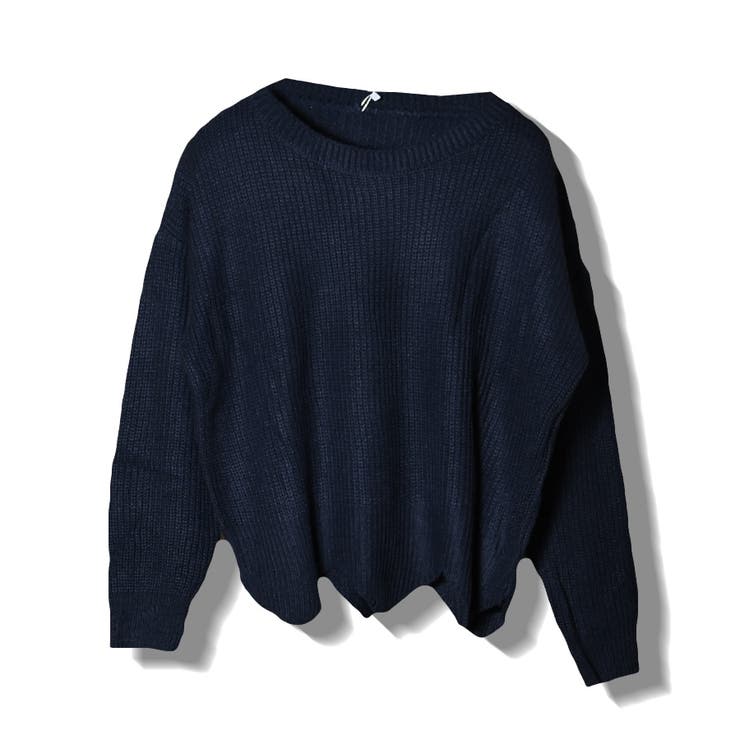 ウェーブカットドロップショルダーニットトップス トップス プルオーバー | TATHPHILLIA | 詳細画像16 