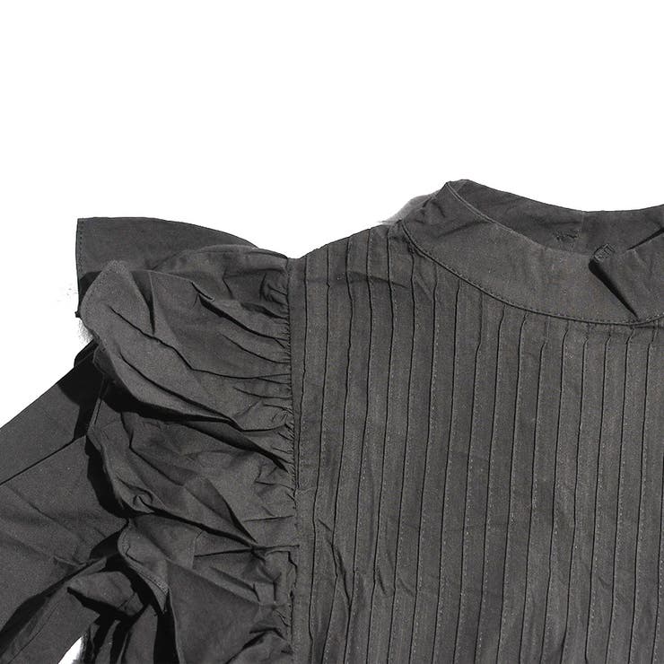 バックボタンフリルブラウス トップス プルオーバー | TATHPHILLIA | 詳細画像8 