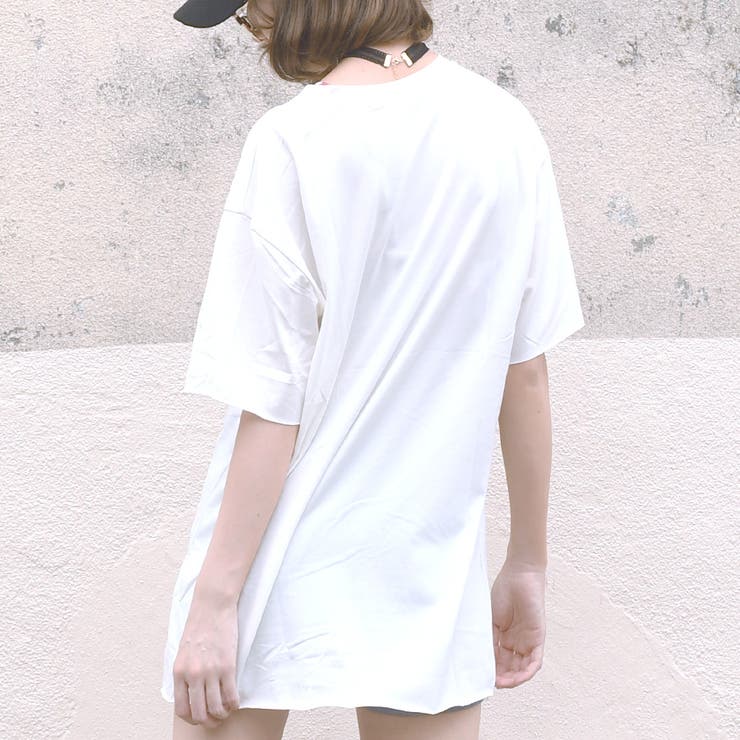 オーバーサイズTシャツ トップス Tシャツ[品番：YTBW0000086
