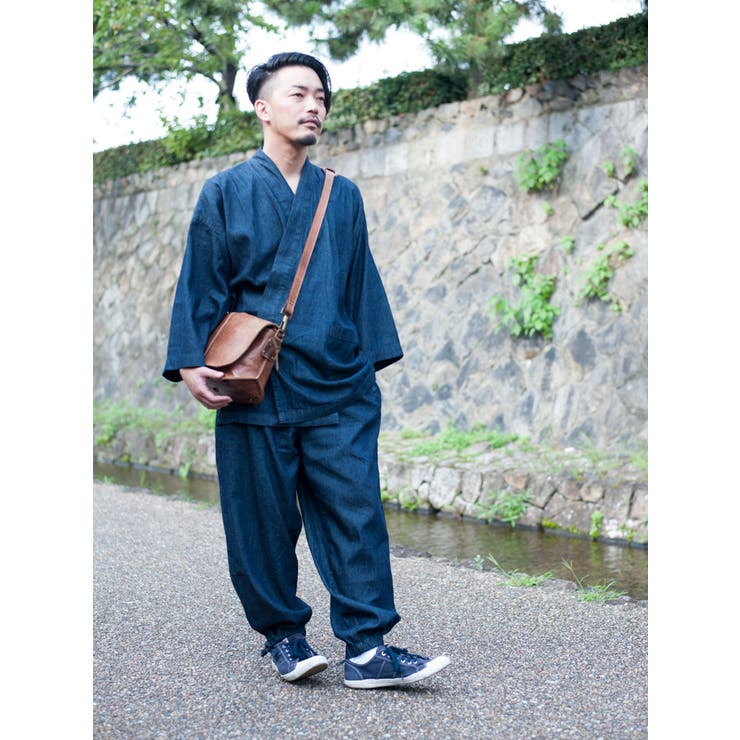 春早割 自宅で洗える ブルー系 M 男物 オールシーズンOK L デニム作