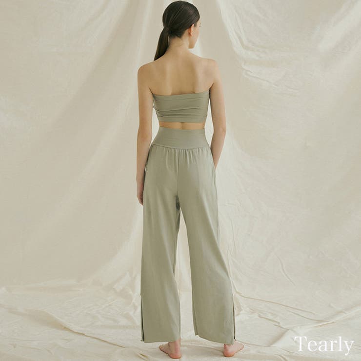 ヨガウェア ヨガパンツ ワイドパンツ | Tearly | 詳細画像21 