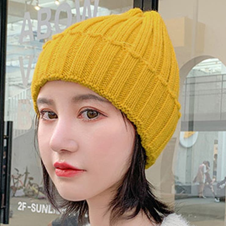 ニット帽 ケーブル編み レディース[品番:TY000005897 ニット帽 ケーブル編み レディース[品番:TY000005897