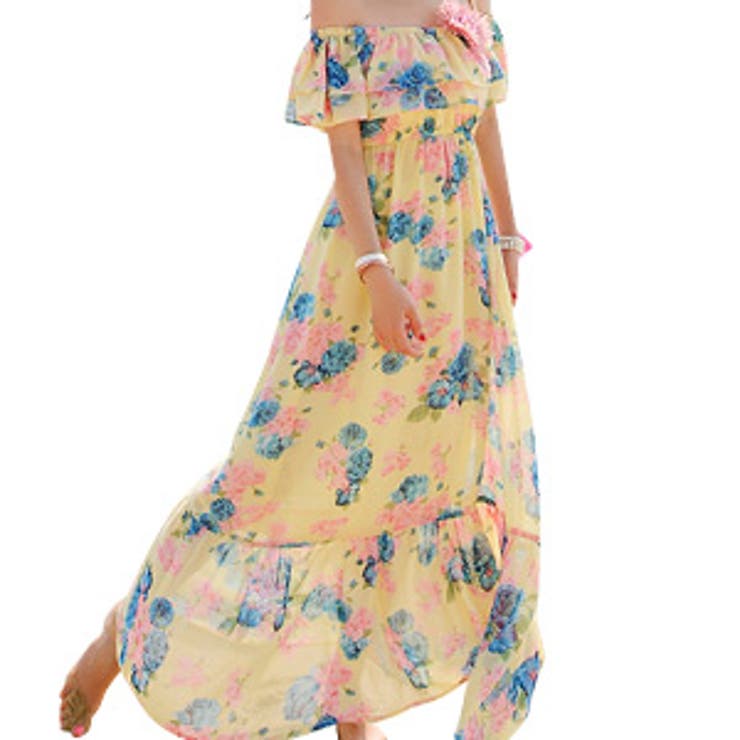 水着通販 マキシ丈ワンピース ロング 品番 Ty Teddy テディ のレディースファッション通販 Shoplist ショップリスト