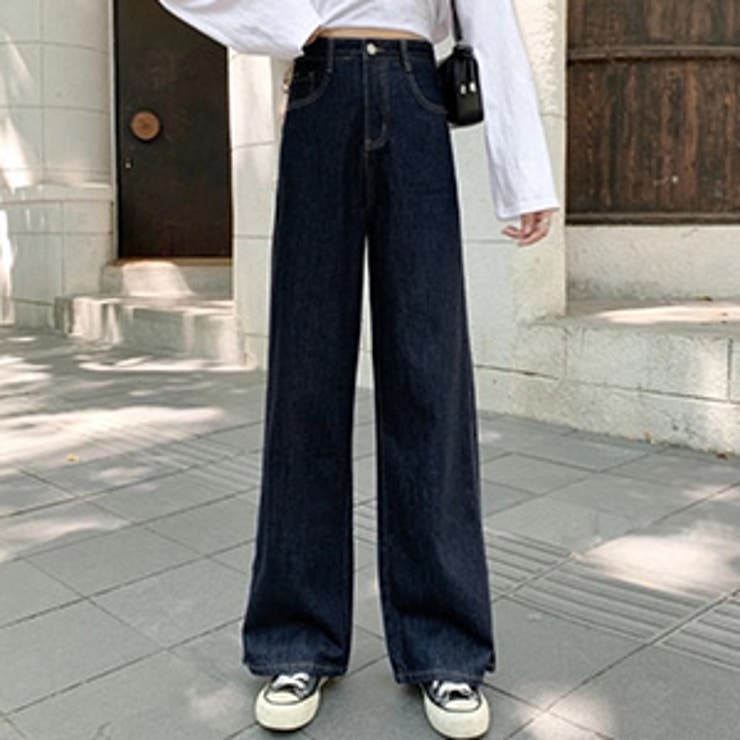 インディゴ | ワイドパンツ デニム レディース | teddyshop