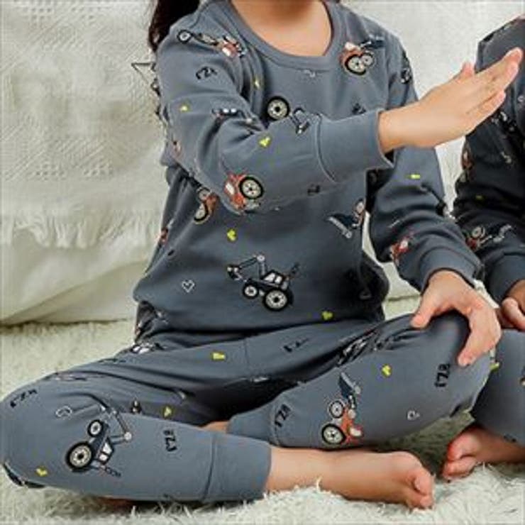 グレー | キッズ ルームウェア 長袖 | Kids Teddy