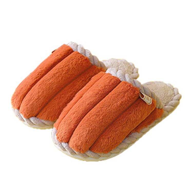 オレンジ | スリッパ 冬 かわいい | teddyshop