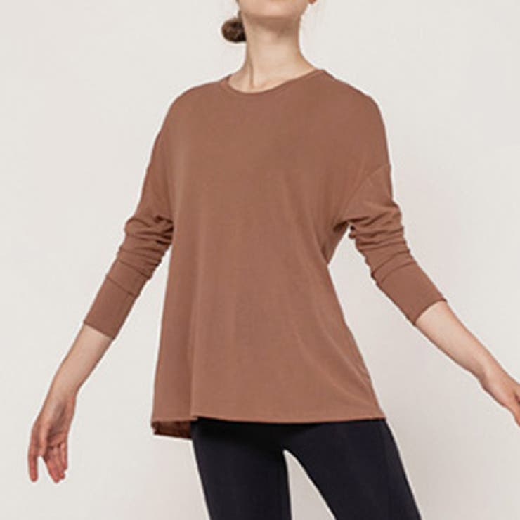 ブラウン | ヨガウェア レディース ヨガトップス | teddyshop