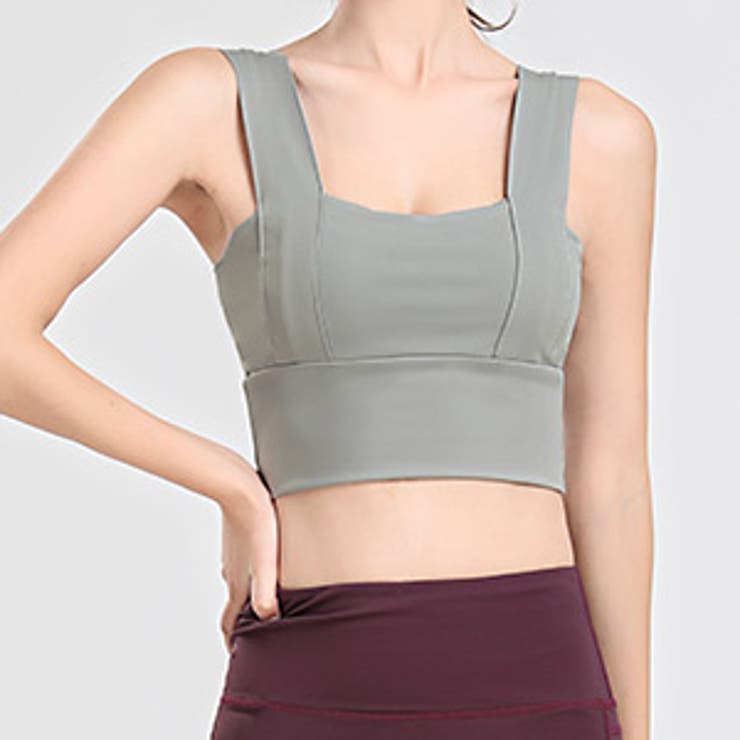 グレー | ヨガウェア レディース ブラトップ | teddyshop