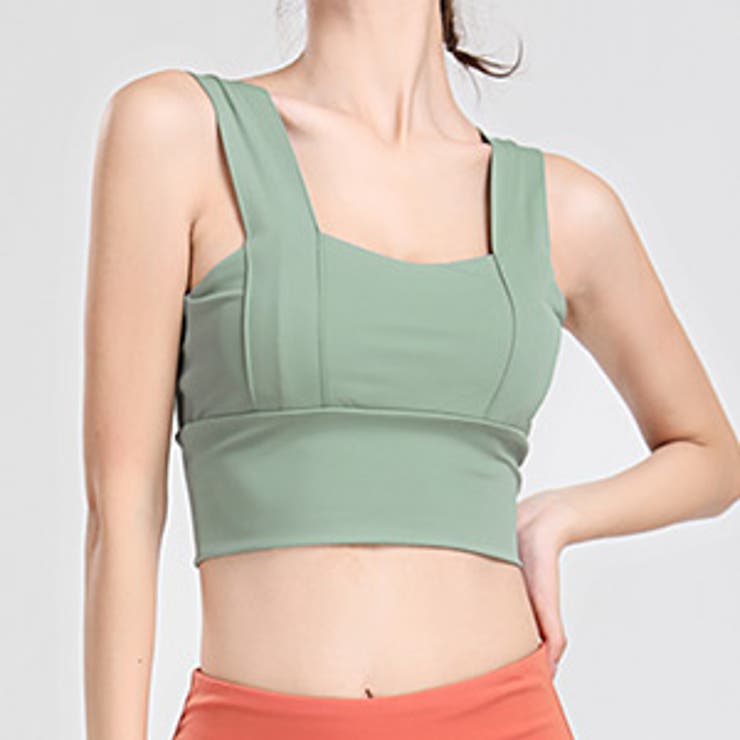 グリーン | ヨガウェア レディース ブラトップ | teddyshop