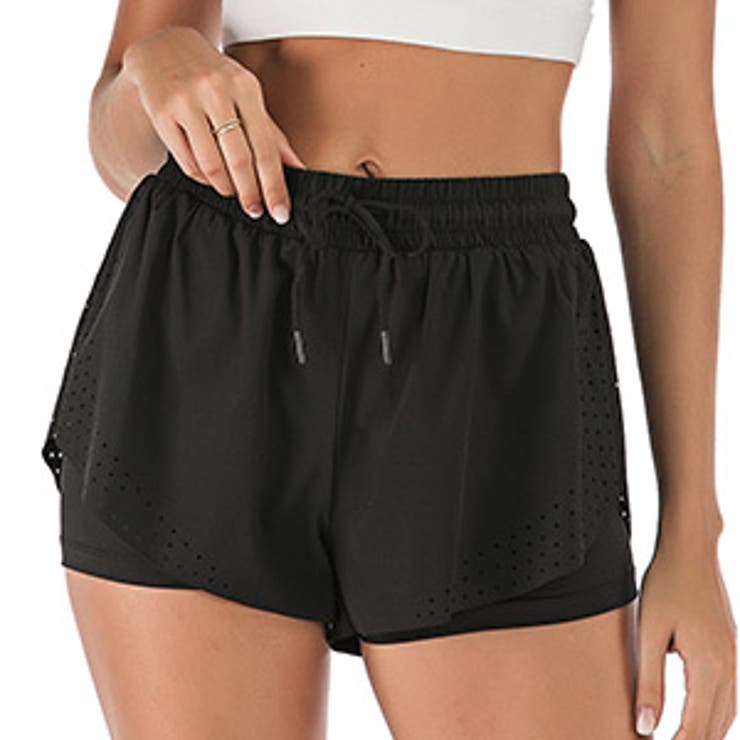 B：ブラック | ヨガウェア レディース ボトムス | teddyshop