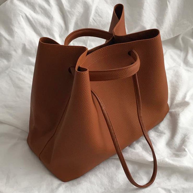 B：キャメル | トートバッグ 軽量 大容量 | teddyshop