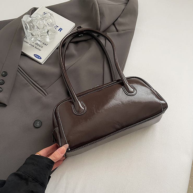 ダークブラウン | スクエア ボストン 全5色 | teddyshop