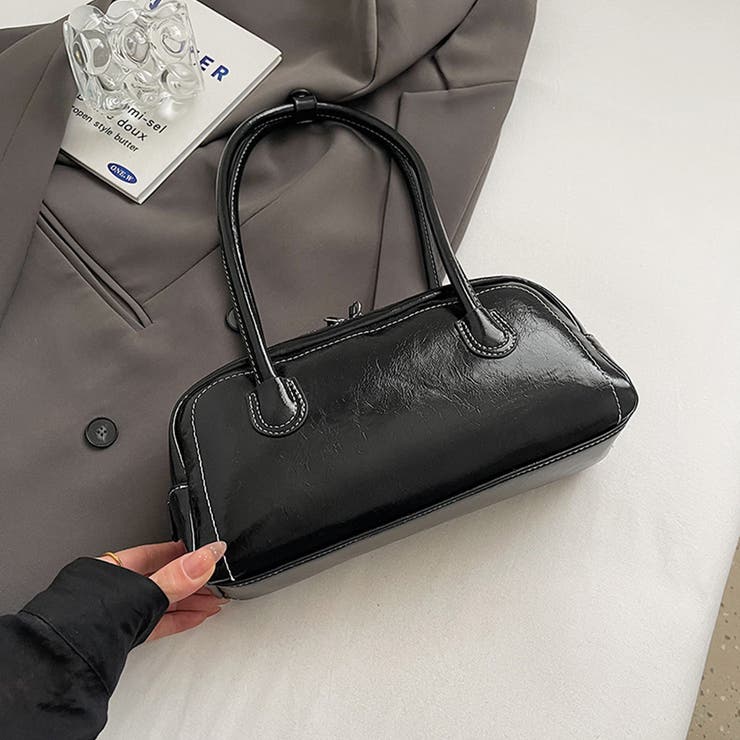 ブラック | スクエア ボストン 全5色 | teddyshop