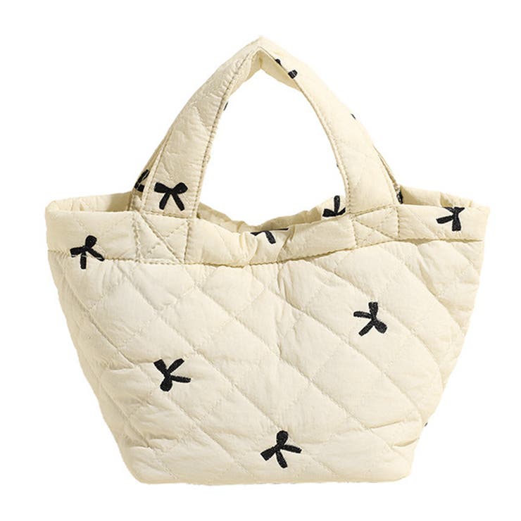 オフホワイト | ミニ トートバッグ レディース | teddyshop