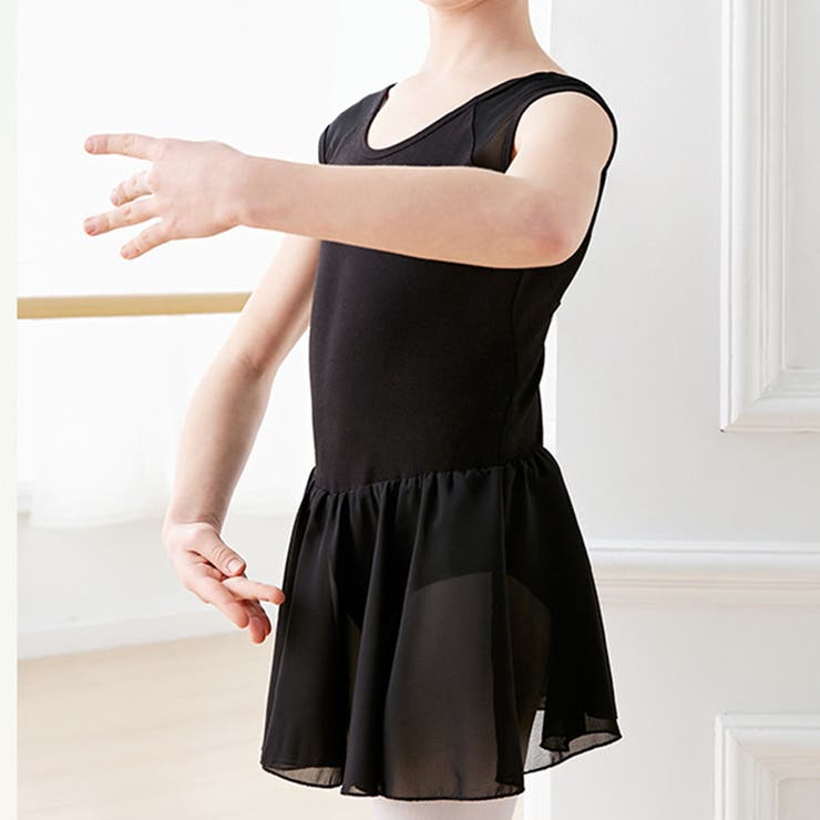 ブラック | バレエ レオタード 全3色 | Kids Teddy