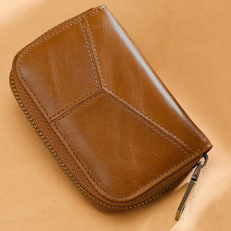 B：ブラウン | カード入れ 本革 レディース | teddyshop