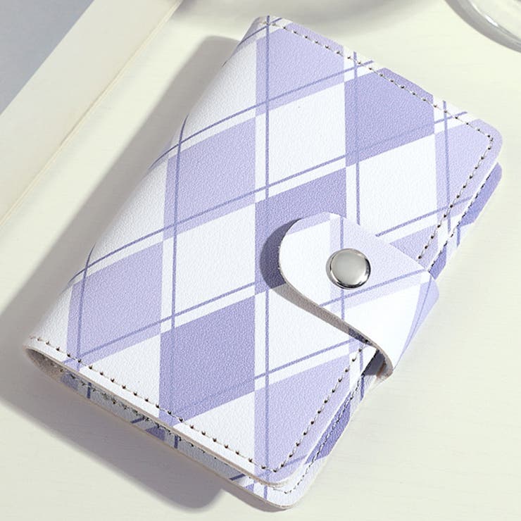 パープル | カードケース レディース スリム | teddyshop