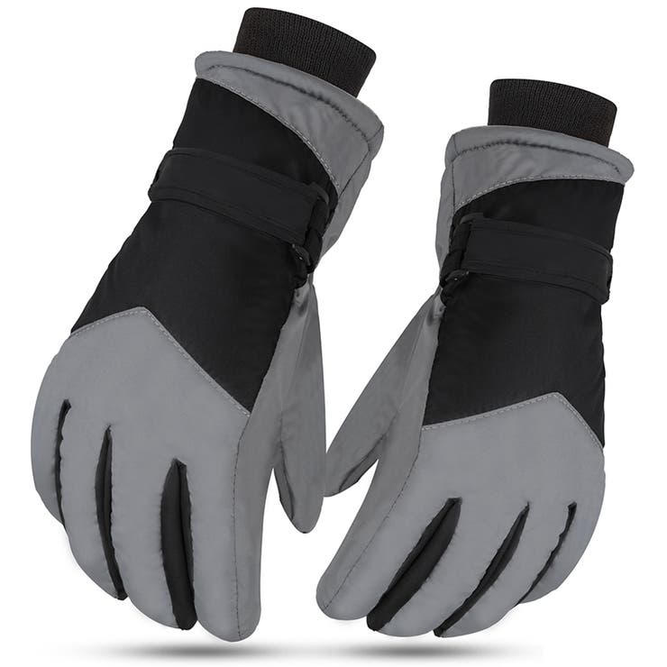 B：グレー×ブラック | 手袋 メンズ スポーツ | teddyshop