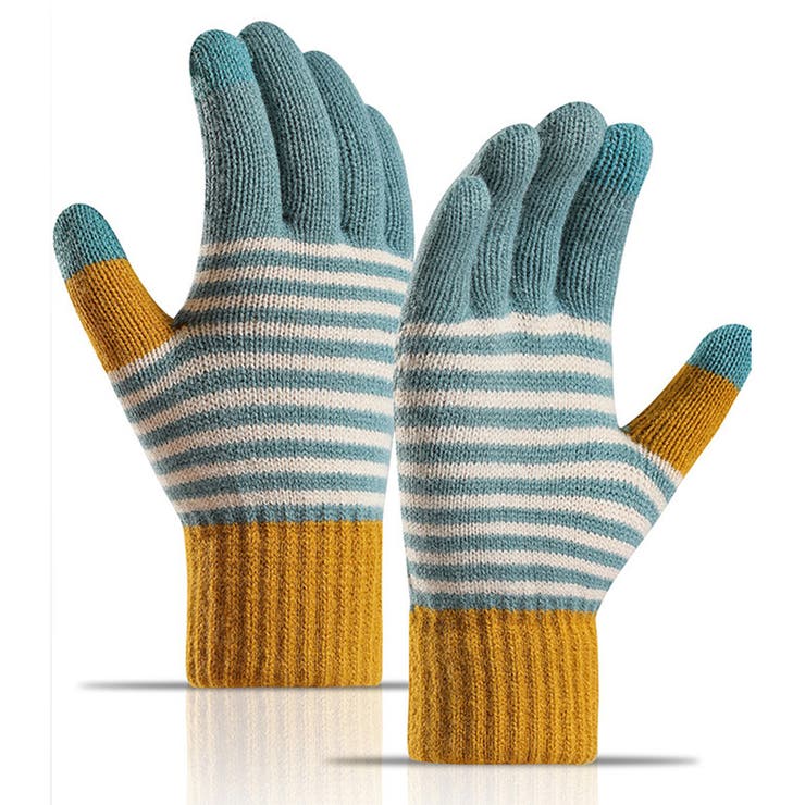 ブルー | 手袋 秋冬 全4色 | teddyshop