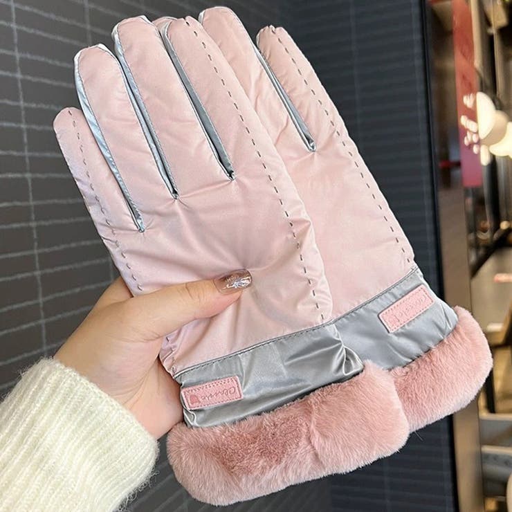 ピンク | 手袋 レディース 防寒 | teddyshop