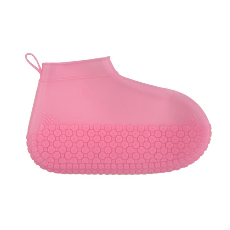 クリアピンク | シューズ カバー 雨 | teddyshop
