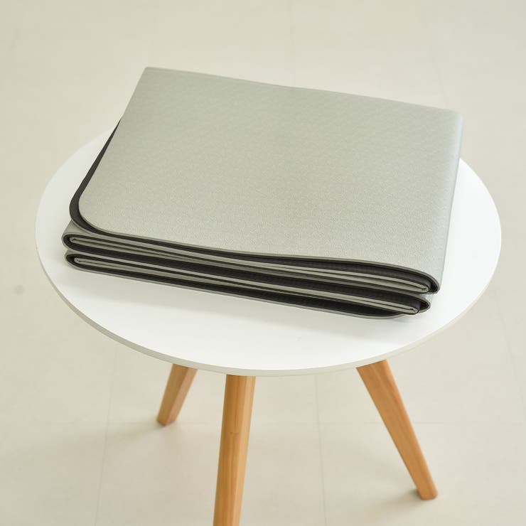 グレー×ブラック | ヨガ マット 全7色 | teddyshop