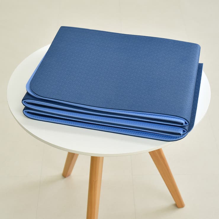 ブルー×ライトブルー | ヨガ マット 全7色 | teddyshop