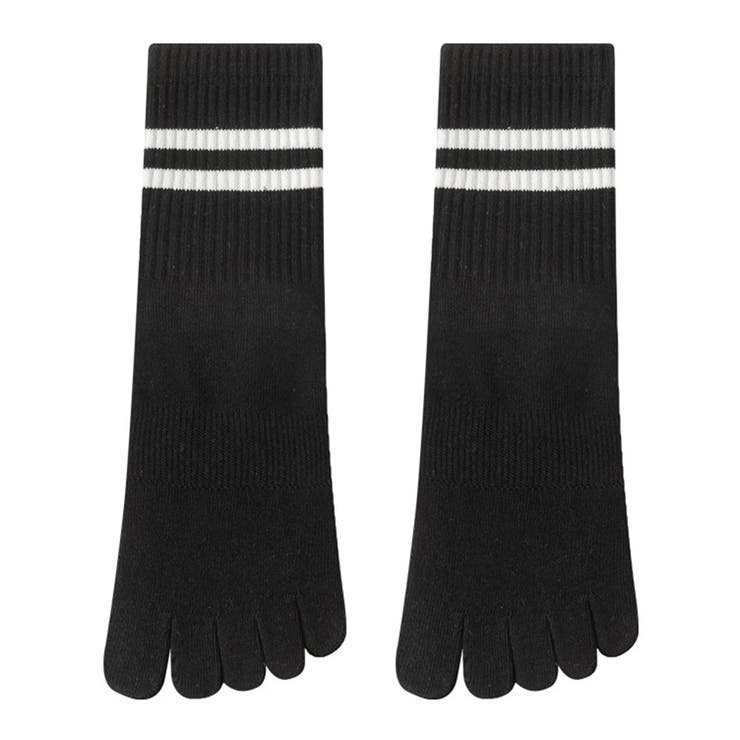 ブラック | ヨガ ソックス 滑り止め | teddyshop