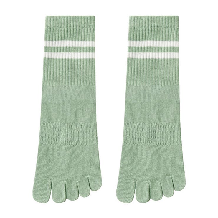 グリーン | ヨガ ソックス 滑り止め | teddyshop