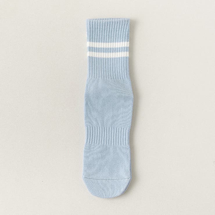 ブルー | ヨガ ソックス 滑り止め | teddyshop