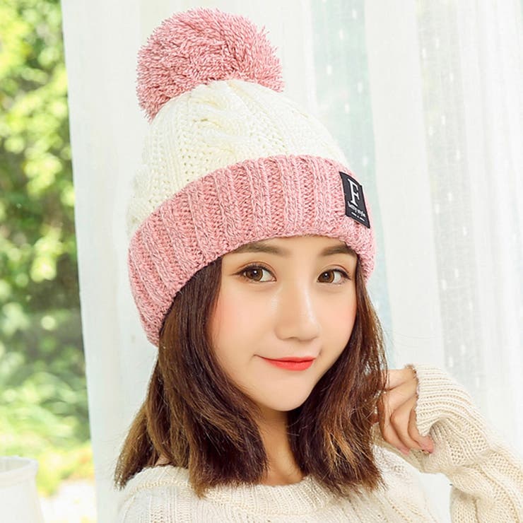 ニット帽 ポンポン 冬[品番：TY000007380]｜teddyshop（テディーショップ）のレディース ファッション通販｜SHOPLIST（ショップリスト）