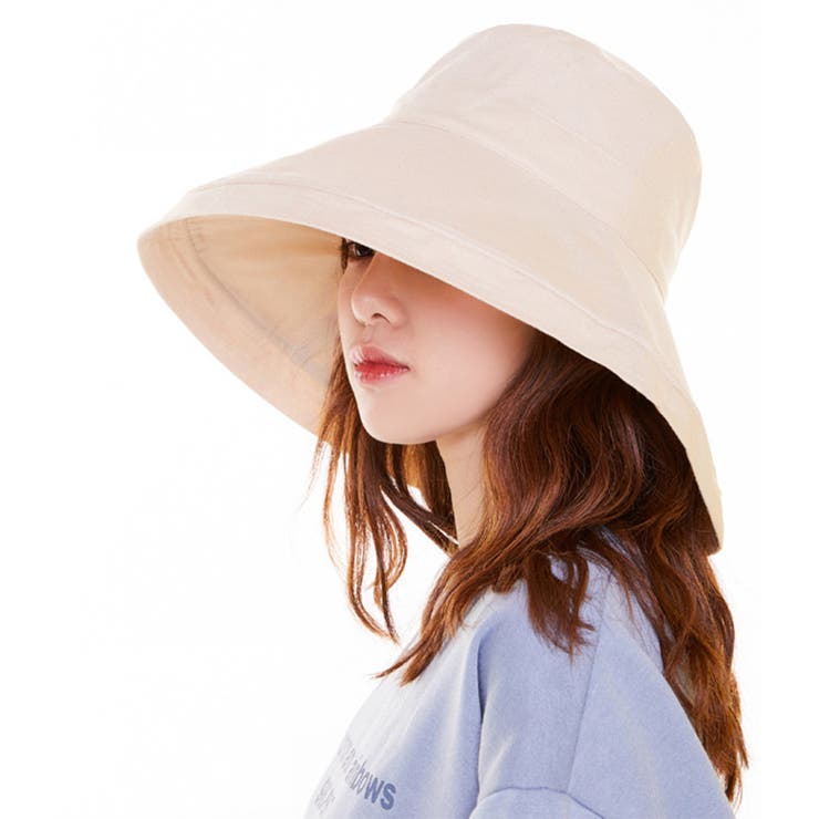 A：エクリュ | バケットハット つば広 紫外線対策 | teddyshop