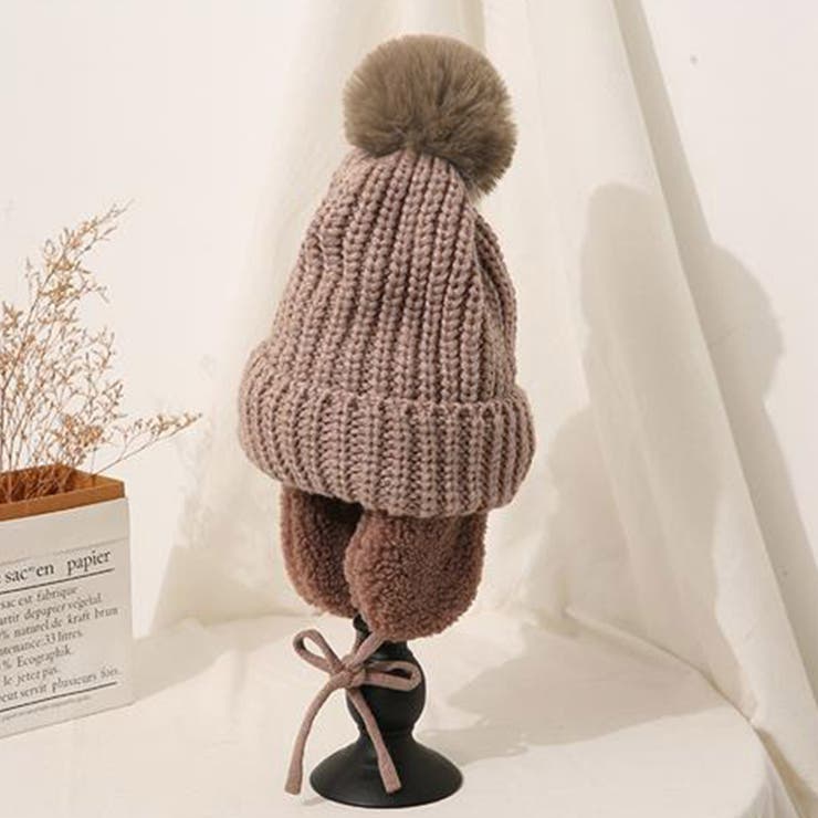 テテ ビーニー ATIÏSSU ニット帽 KHAKI 新品タグ付き cap_4058_m.jpg