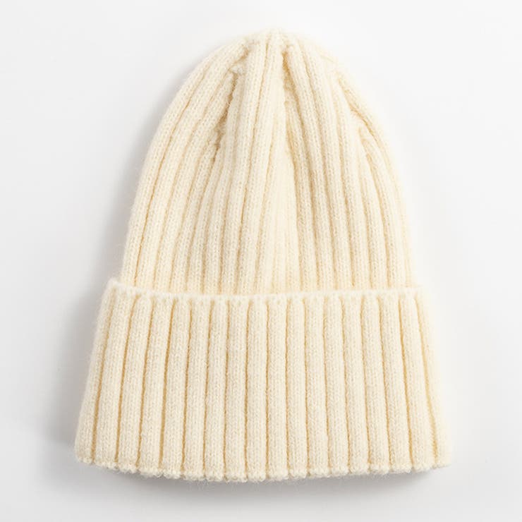 オフホワイト | ニット帽 レディース ワッチキャップ | teddyshop
