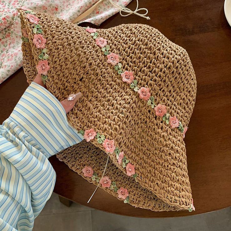 ブラウン | 麦わら帽子 レディース UVカット | teddyshop