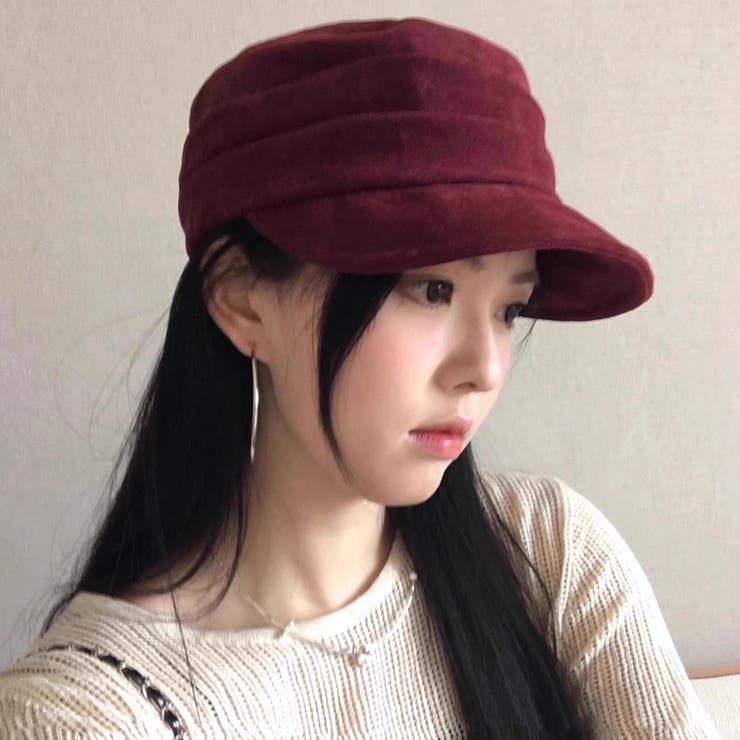 バーガンディー | キャスケット ワーク帽 全5色 | teddyshop