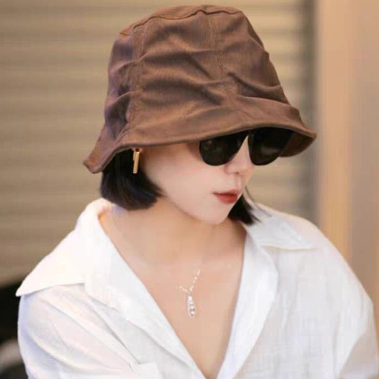 ブラウン | バケットハット レディース 全4色 | teddyshop