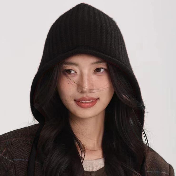 ブラック | ビーニー ニット 全5色 | teddyshop