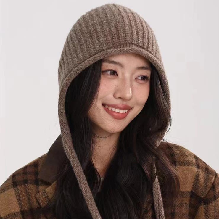 ブラウン | ビーニー ニット 全5色 | teddyshop