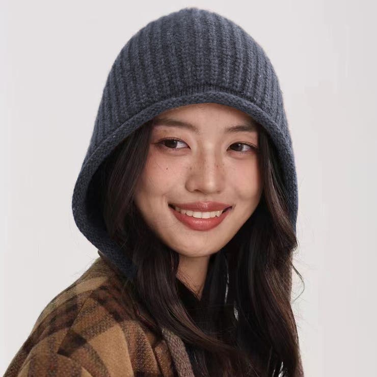 ダークグレー | ビーニー ニット 全5色 | teddyshop