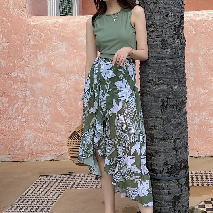 カーキ | 水着体型カバー セクシー 水着 | teddyshop