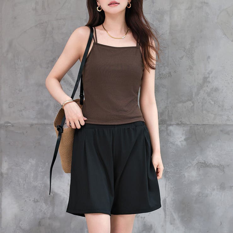 ダークブラウン×ブラック | 水着体型カバー フィットネス レディース | teddyshop