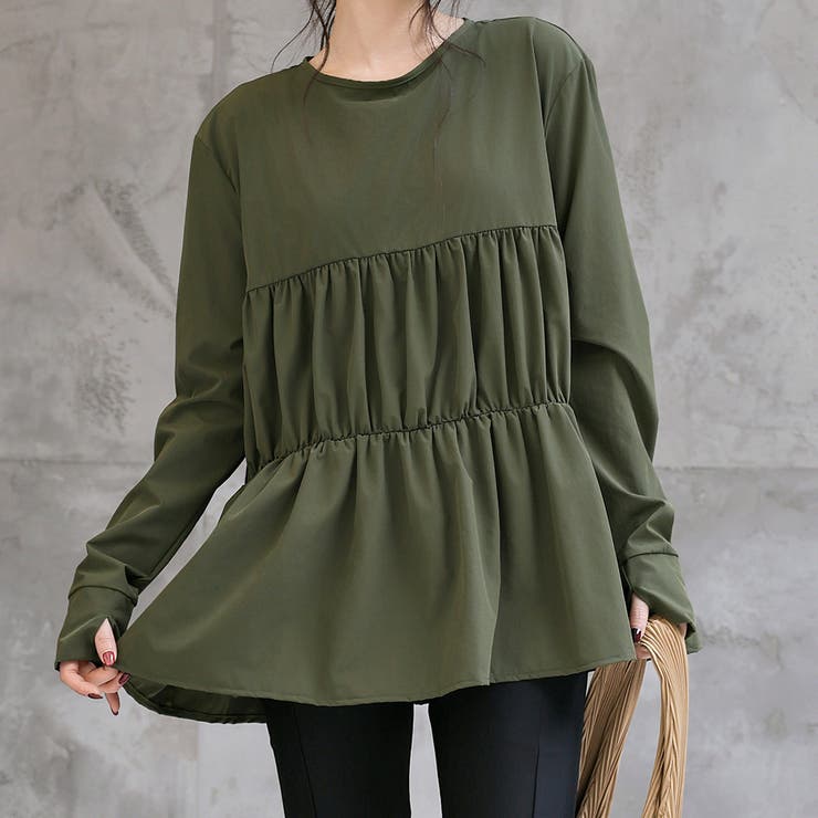 カーキ | 水着体型カバー レディース ラッシュガード | teddyshop