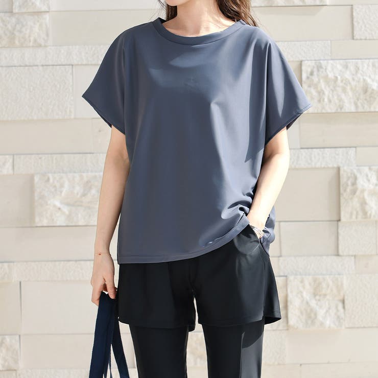 ダスティブルー×ブラック | 水着 体型カバー 全3色 | teddyshop